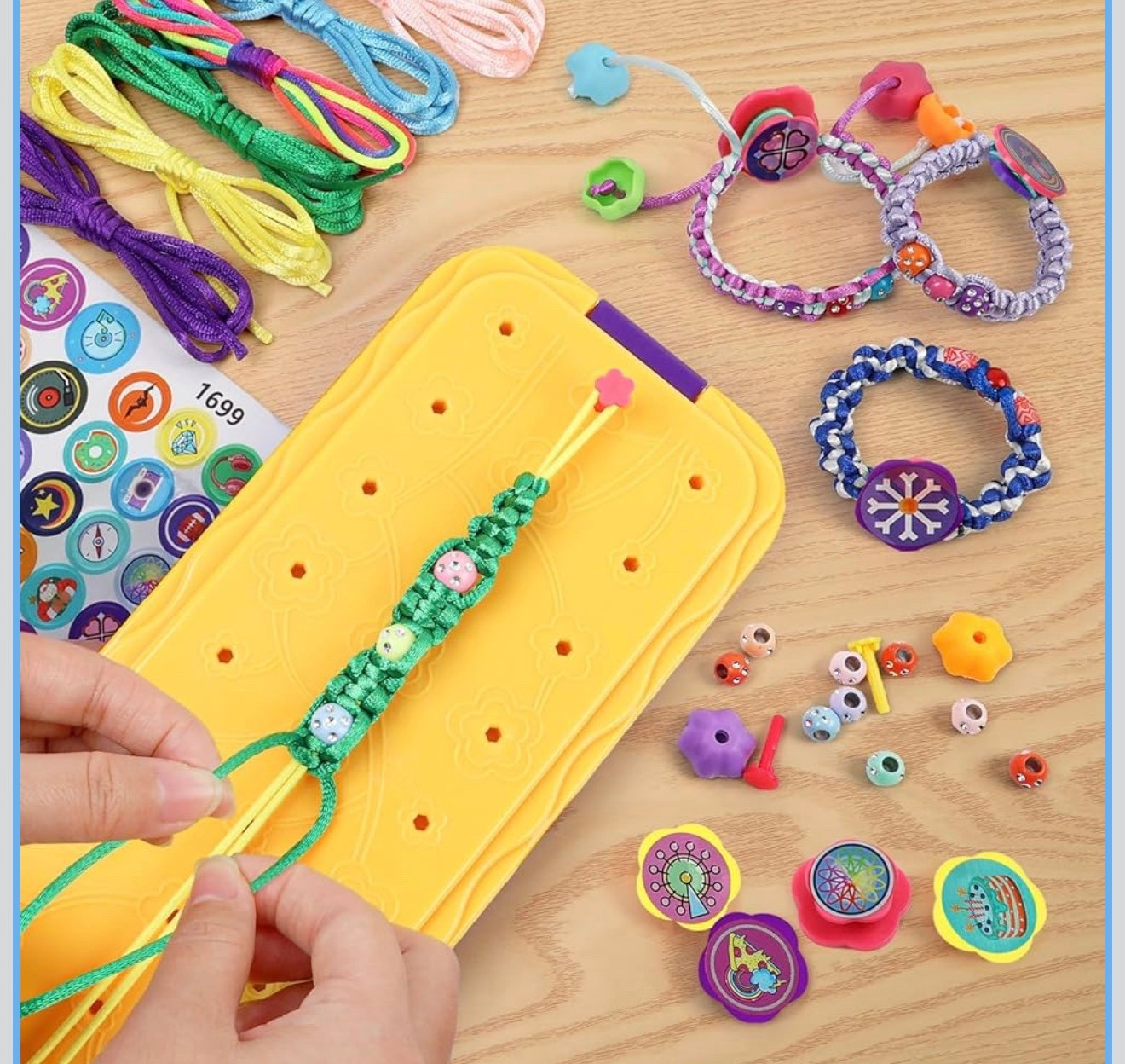 Such a great way to entertain your little ones 🙌
This bracelet making kit keeps them busy for HOURS and sparks creativity ✨
Perfect for rainy days, travel, or quiet time at home. Linking it!

#LTKKids #LTKmomlife