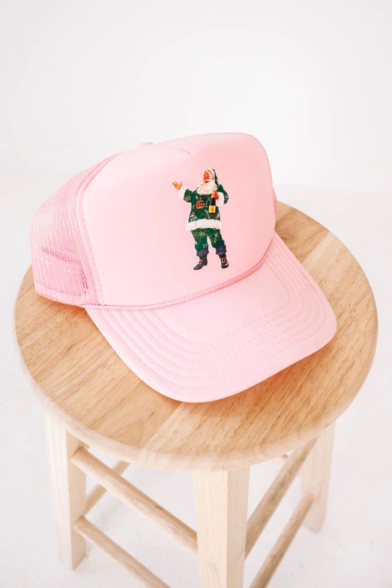 Don't Stop Believing Hat - Pink | The Impeccable Pig