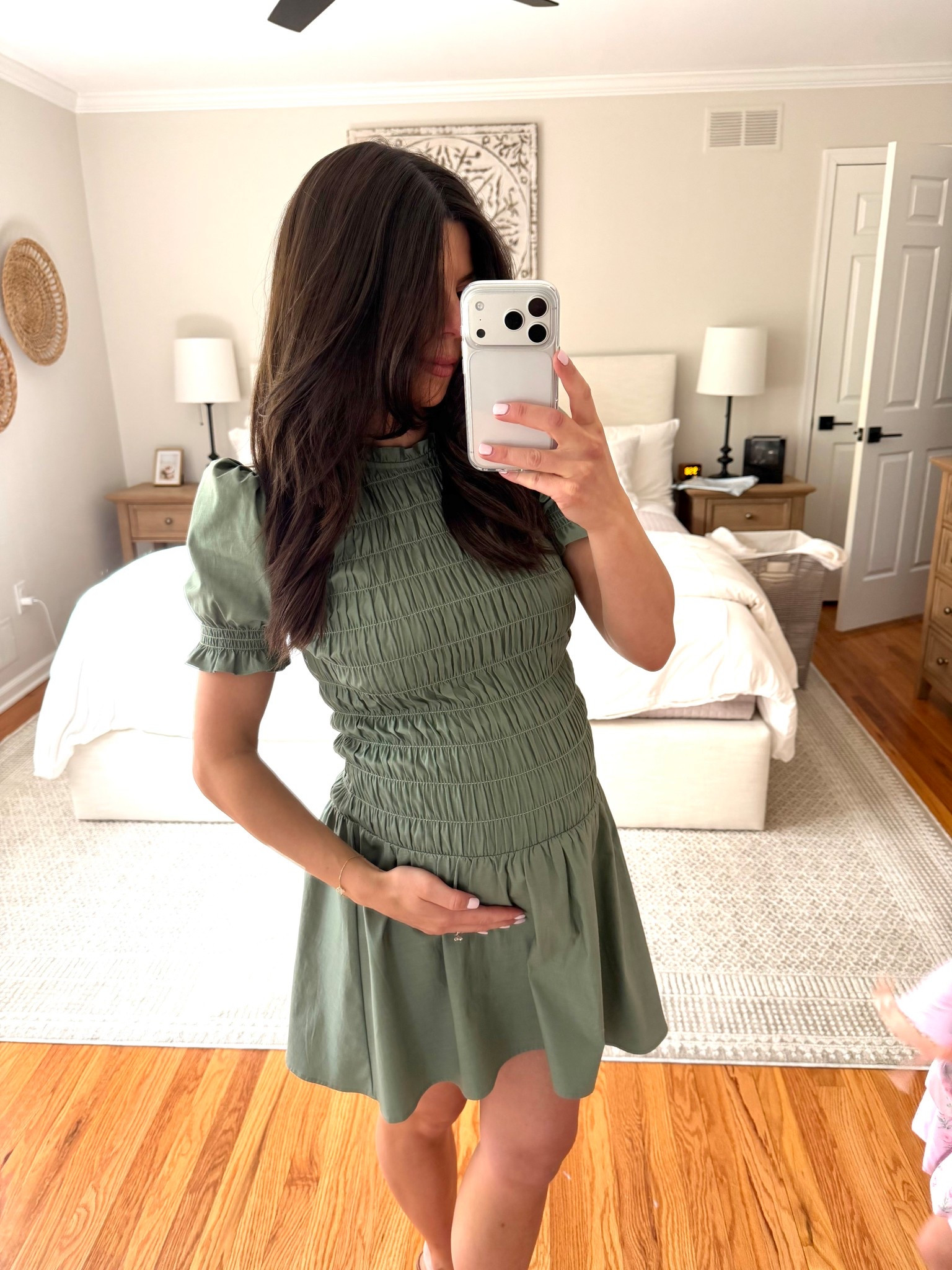 Bump friendly dress that isn’t maternity 

#LTKootd #LTKBump #LTKmomlife