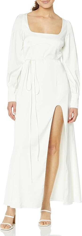 The Drop Women's Snow White Long-Sleeve Open Back Maxi by @carolinecrawford | Amazon (US)
