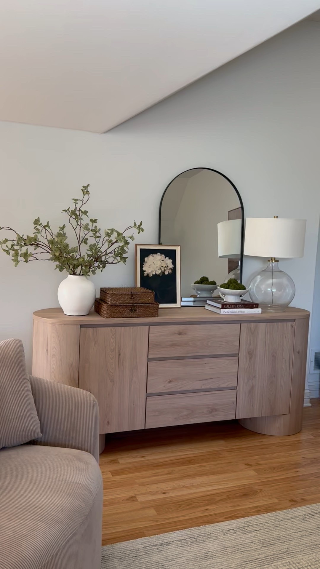 Reatyled my Amazon sideboard a little and I love how it looks! Loving the warmth it brings! 

@amazon @amazonhome #amazonhome #amazon #amazonfinds #sideboard #sideboardstyling #homedecor #amazonfinds #founditonamazon #lamp #springhome #summer 

#LTKSaleAlert #LTKHome #LTKSeasonal