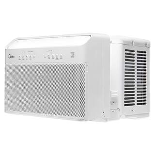 Midea 10,000 BTU 115-Volt U Shaped Smart Inverter Through the Wall Air Conditioner Wi-Fi, for up ... | The Home Depot