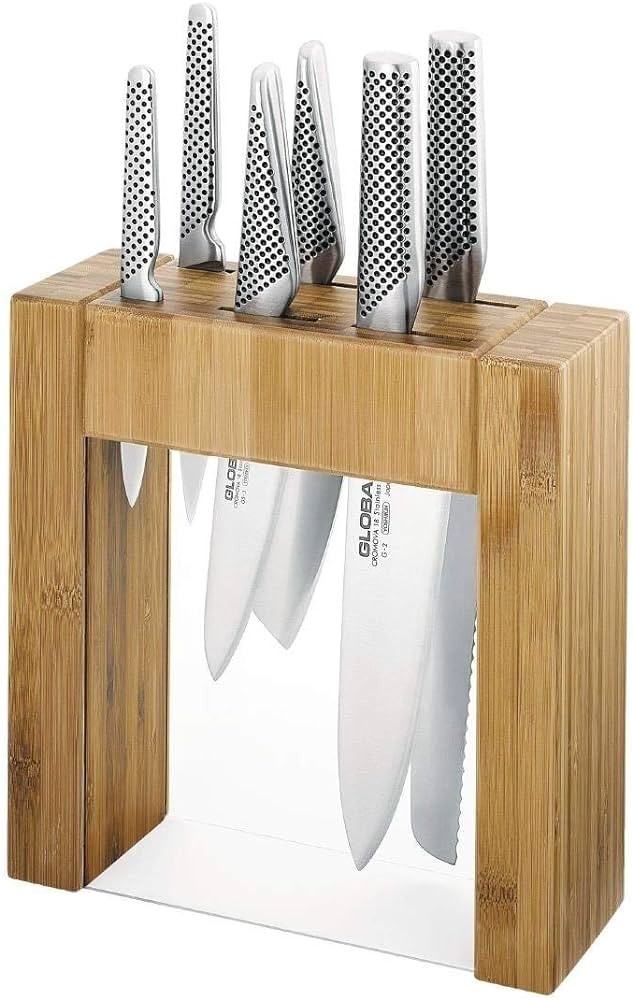 Global 7-piece Ikasu Knife Block Set | Amazon (US)