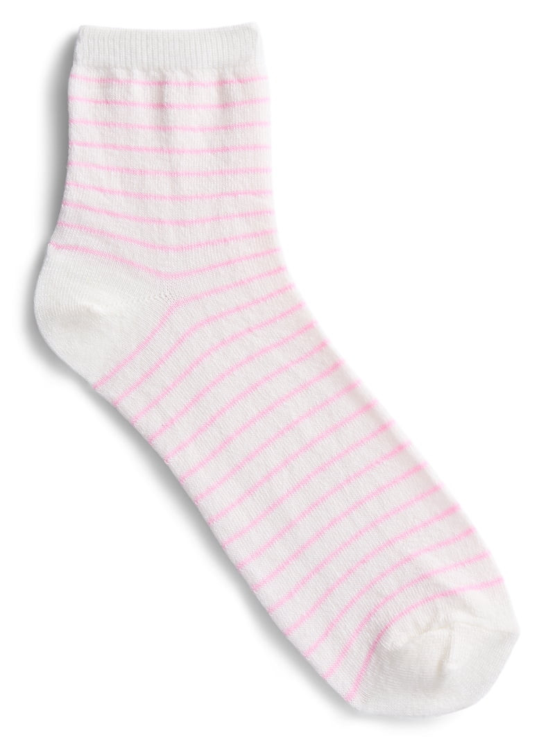 No Boundaries Ankle Socks, 3-Pack, Women's, Size 4-10 | Walmart (US)