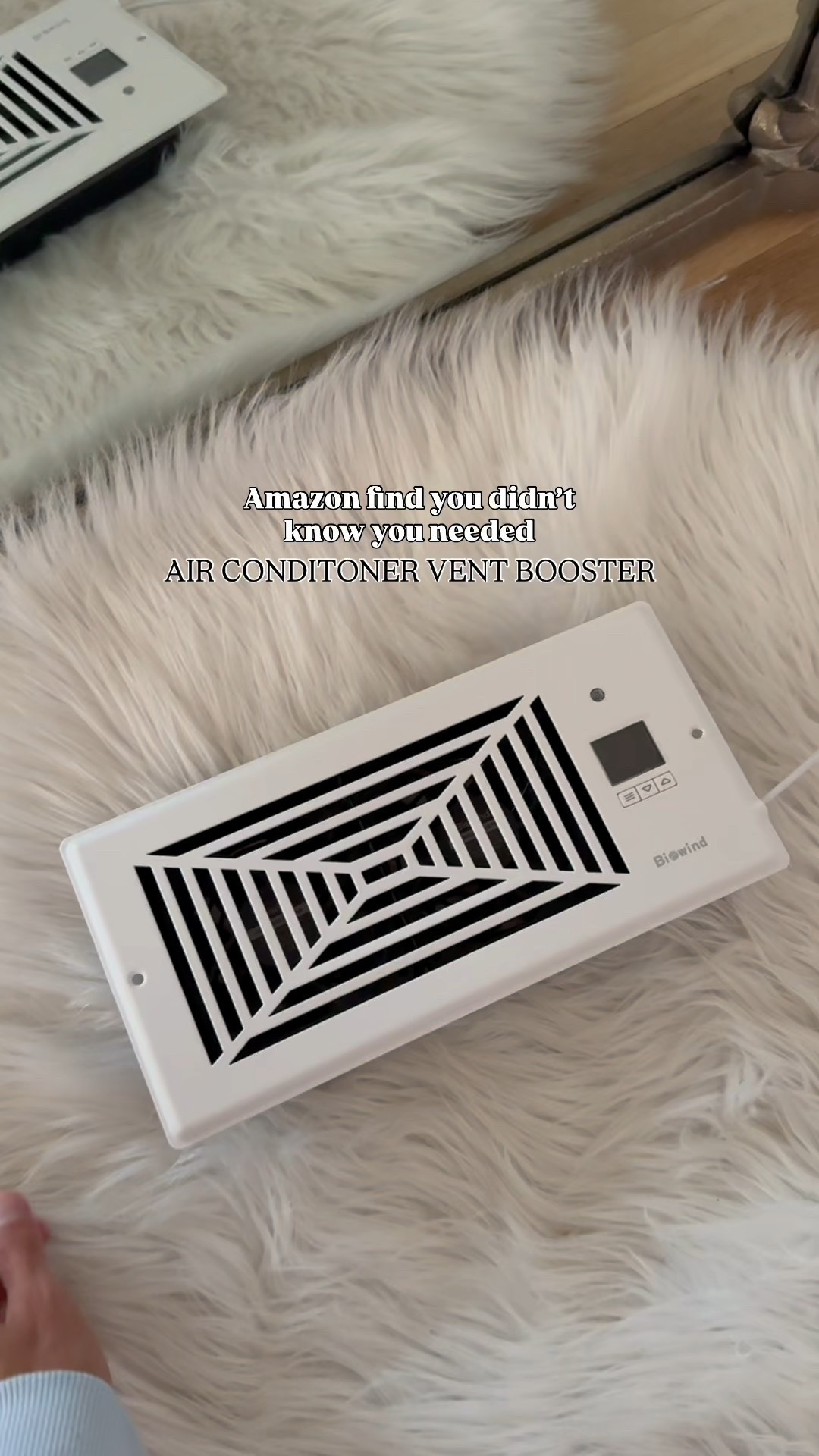 AC vent booster 
A must have if you have uneven room temperatures like us!

#LTKSaleAlert #LTKFindsUnder100 #LTKFindsUnder50