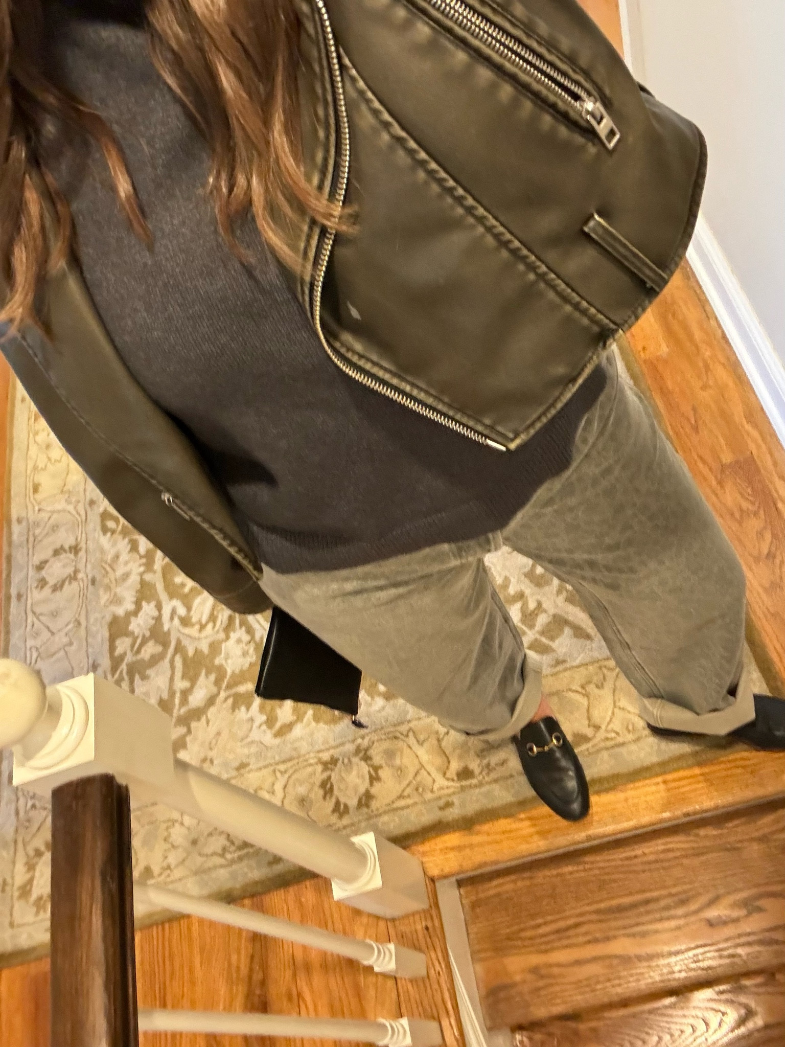 Leather Jacket is old ZARA shirt is Marshall’s 

#LTKStyleTip #LTKHoliday #LTKFindsUnder100