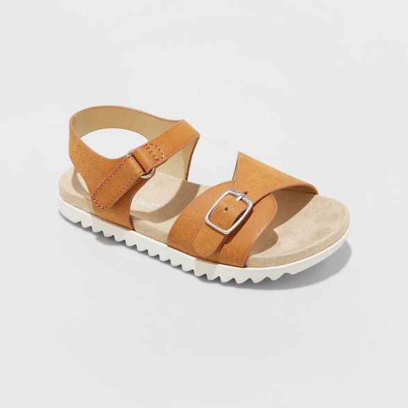 Toddler Girls' Shaelyn Molded Footbed Sandals - Cat & Jack™ | Target
