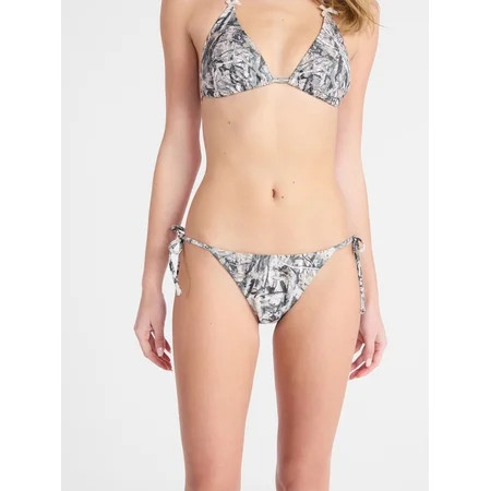 No Boundaries Camo Low Rise String Swim Bottoms Women s XXS-XXL | Walmart (US)