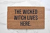 Wicked Witch Doormat, Halloween Doormat, Fall Doormat, Cute Doormat, Funny Doormat, Halloween Decor, | Amazon (US)
