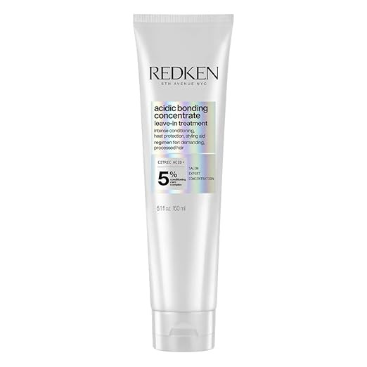 Redken Bonding Leave In Conditioner For Damaged Hair - Hair Repair Treatment, Strengthens Weak Ha... | Amazon (US)