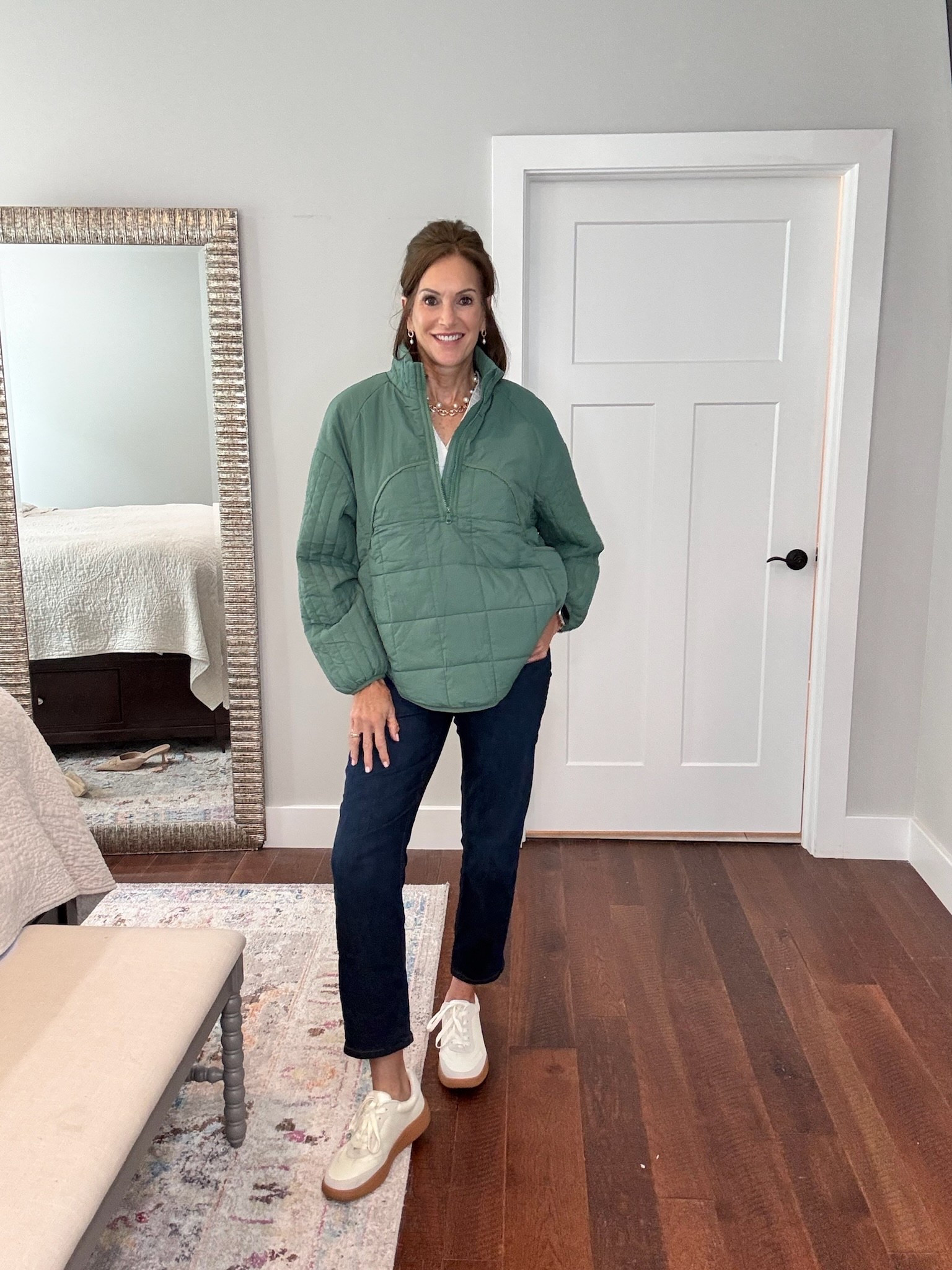 Quilted pullover for Fall/winter
Size large
Available in several colors

Women’s fashion, fall fashion, fall style, fall outfits, fall outfit inspo, fall ootd, outfit inspo, outfit ideas, what to wear for, sale alert, fashion over 40, fashion over 50, fall outfit ideas

#LTKSeasonal #LTKStyleTip #LTKOver40