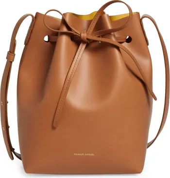 Mansur Gavriel Mini Bucket Apple Faux Leather Bag | Nordstrom | Nordstrom