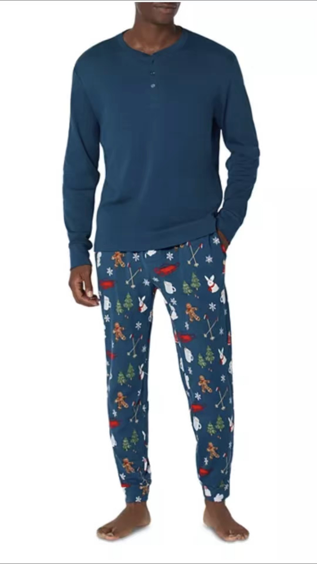 Men’s Long Sleeve Henley Pajama Set| Men’s Christmas Pajamas | Matching Christmas Pajamas 

#LTKSeasonal #LTKMens #LTKHoliday