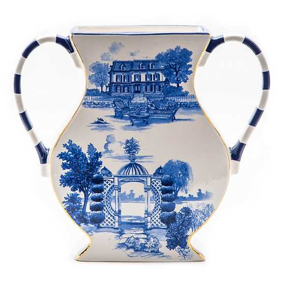 MacKenzie-Childs | Royal Toile Vase | MacKenzie-Childs