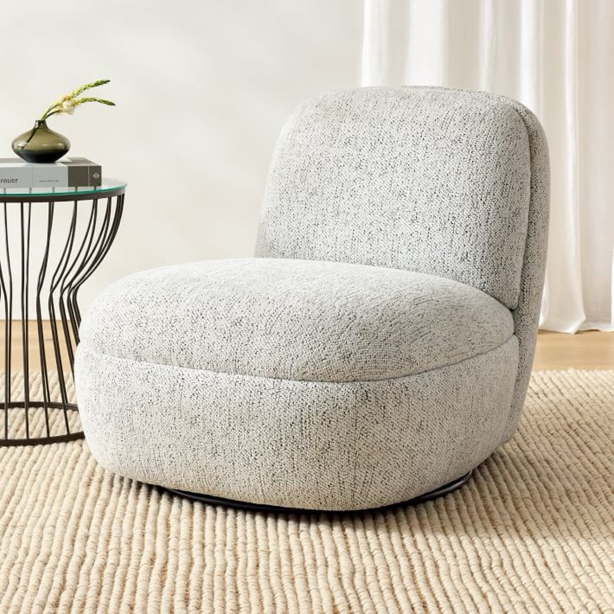 Addie Swivel Chair 🐑 super modern and cozy 

#LTKfamily #LTKstyletip #LTKhome
