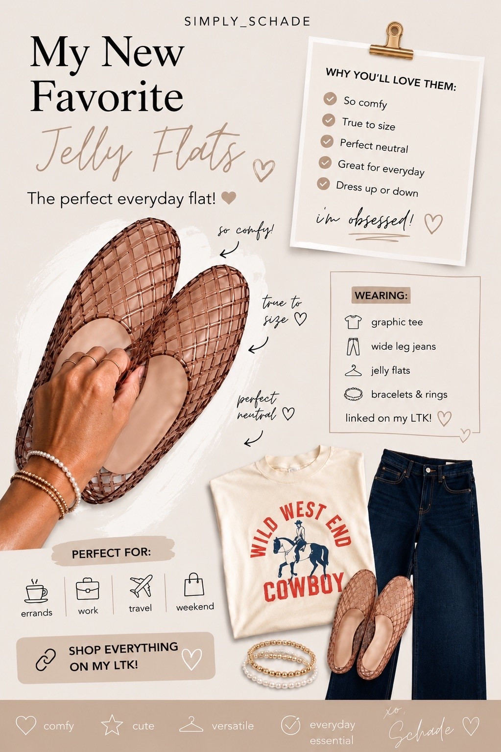 This!!! Right here!!! #this #jellyflats #jellies #amazon #vicicollection #Bestjeans #muscletee #summer

#LTKootd #LTKmomlife #LTKOver40
