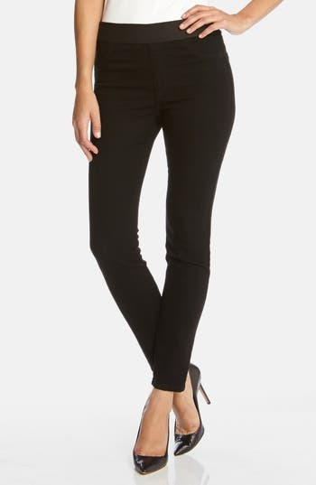 Women's Karen Kane Dark Rinse Denim Leggings | Nordstrom