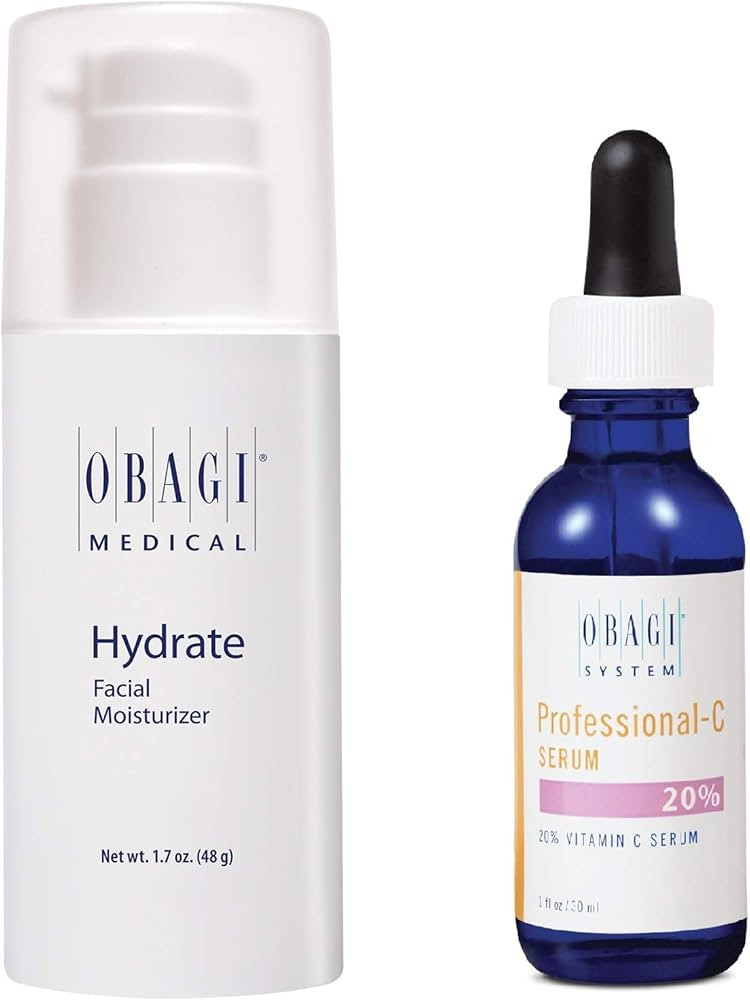 Obagi Medical Facial Moisturizer and Professional C Serum 20% Vitamin C Facial Serum | Amazon (US)