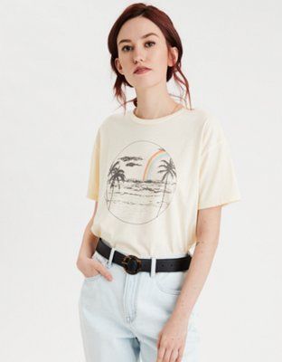 AE Beach Graphic T-Shirt | American Eagle Outfitters (US & CA)