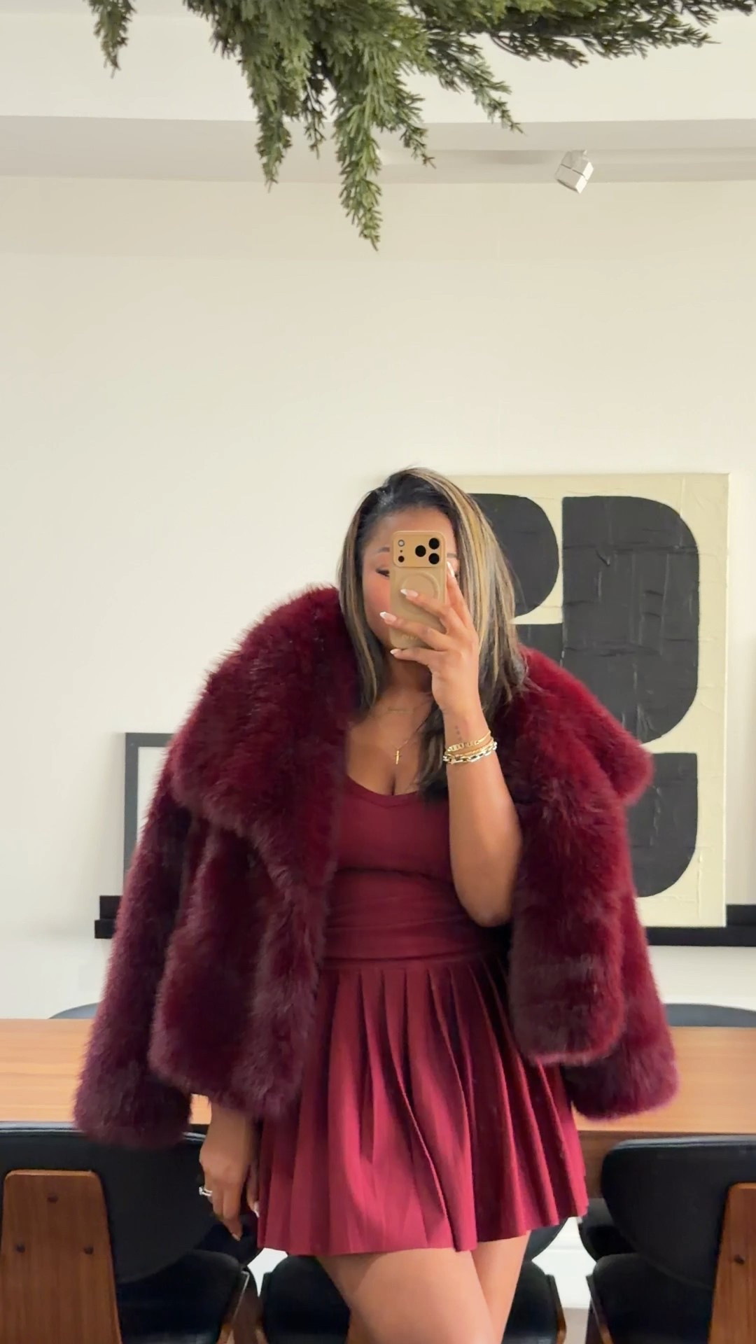 Medium top large skirt 😍 size 6 coat 