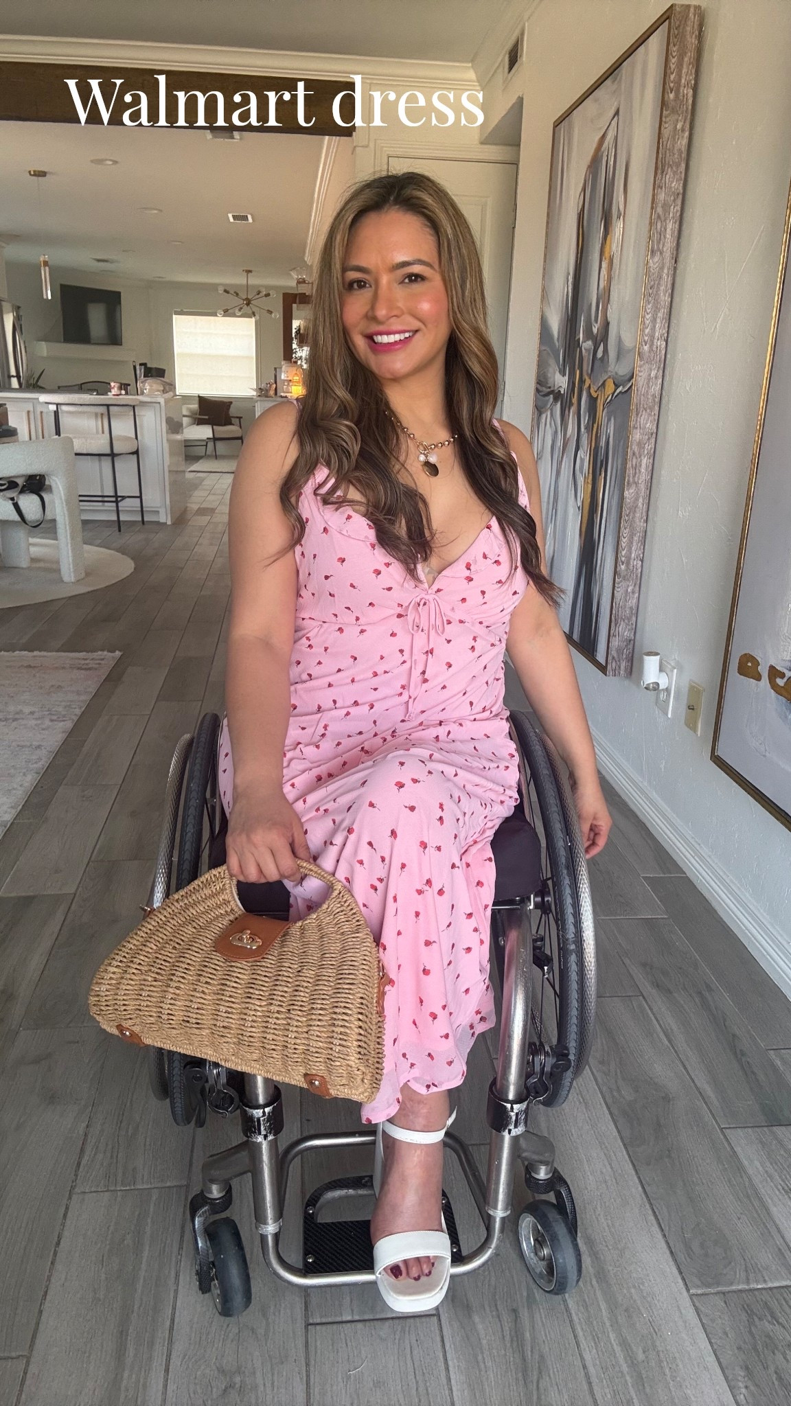 Beautiful pink dress with red flowers beautiful for Easter season and sunset 

#LTKU #LTKActive #LTKootd