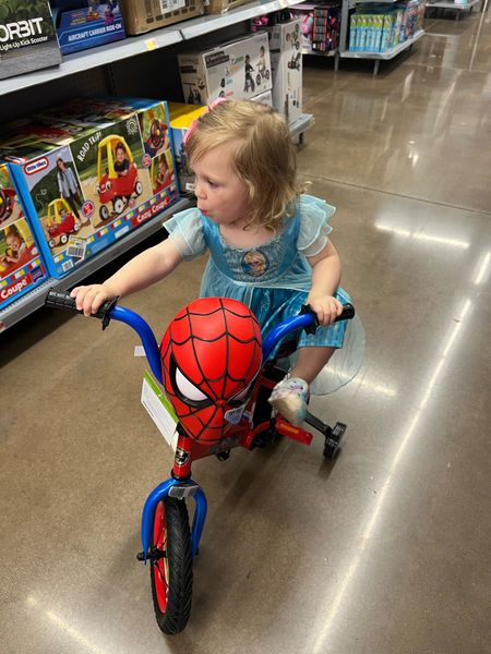 Birthday gift ideas for kids • Spider-Man • toddlers • kids • biking • bike • training wheels 

#LTKFamily #LTKKids #LTKGiftGuide