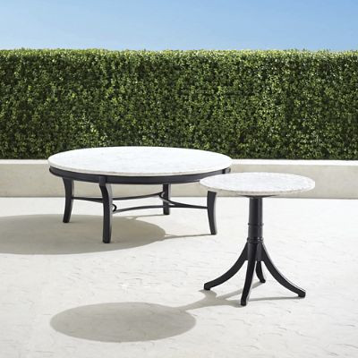 Amherst Mosaic Aluminum Round Tables | Frontgate | Frontgate