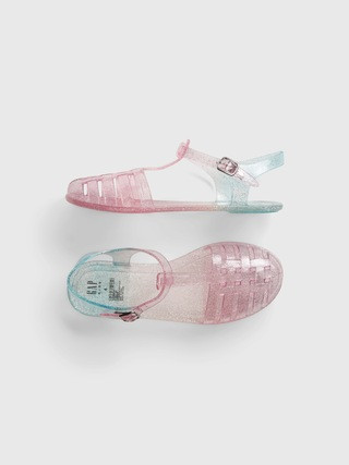Kids Glitter Jelly Sandals | Gap (US)