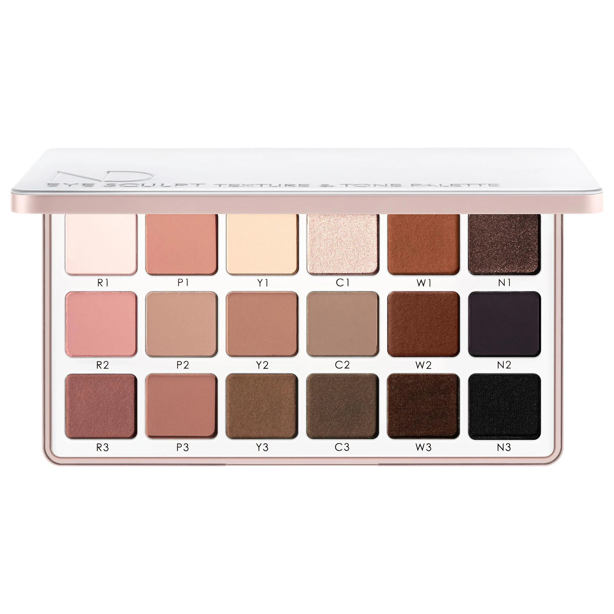 NATASHA DENONA Eye Sculpt Texture & Tone Eyeshadow Palette Soft | Sephora (US)