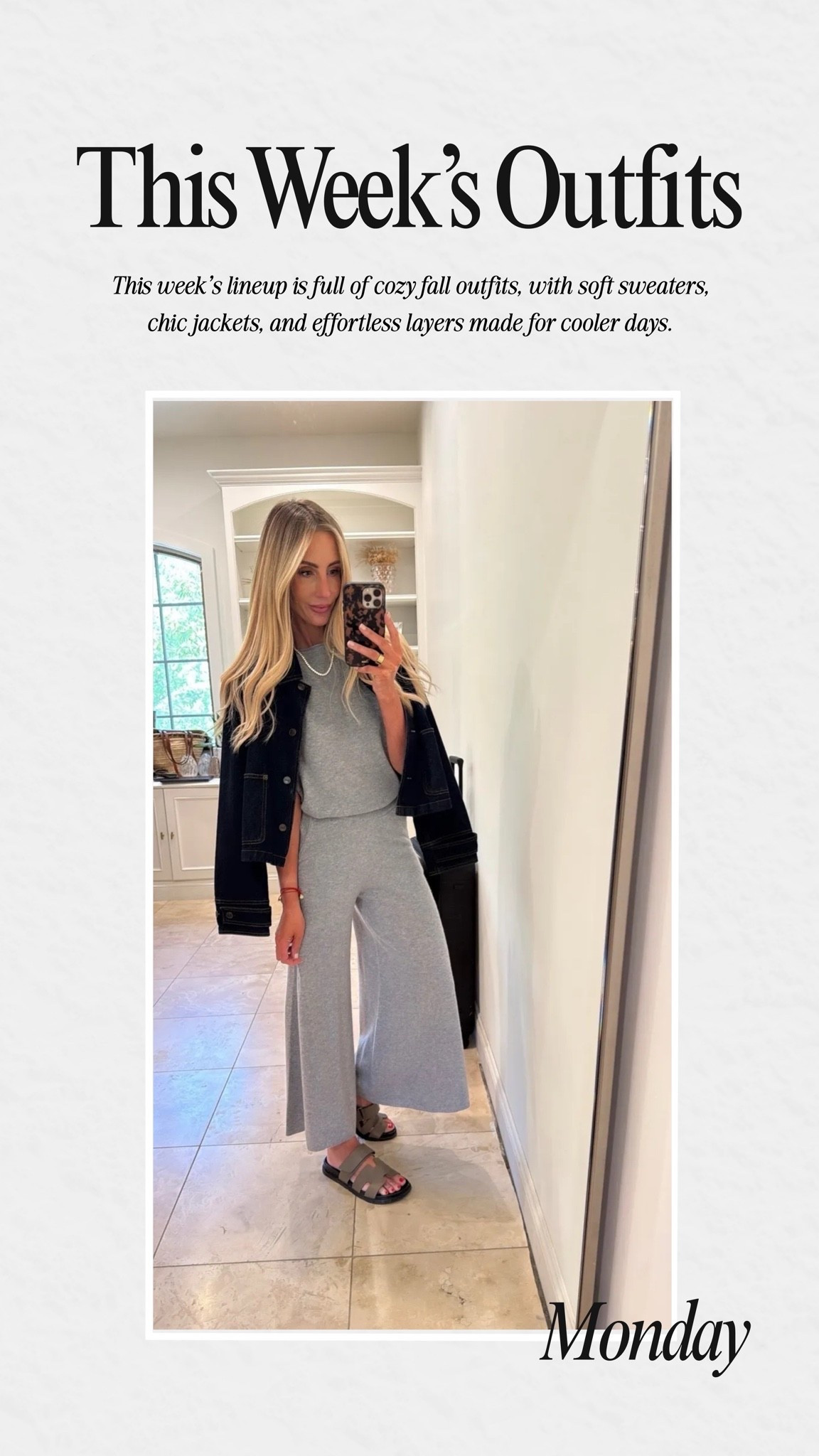 This week’s outfits! 

#LTKootd