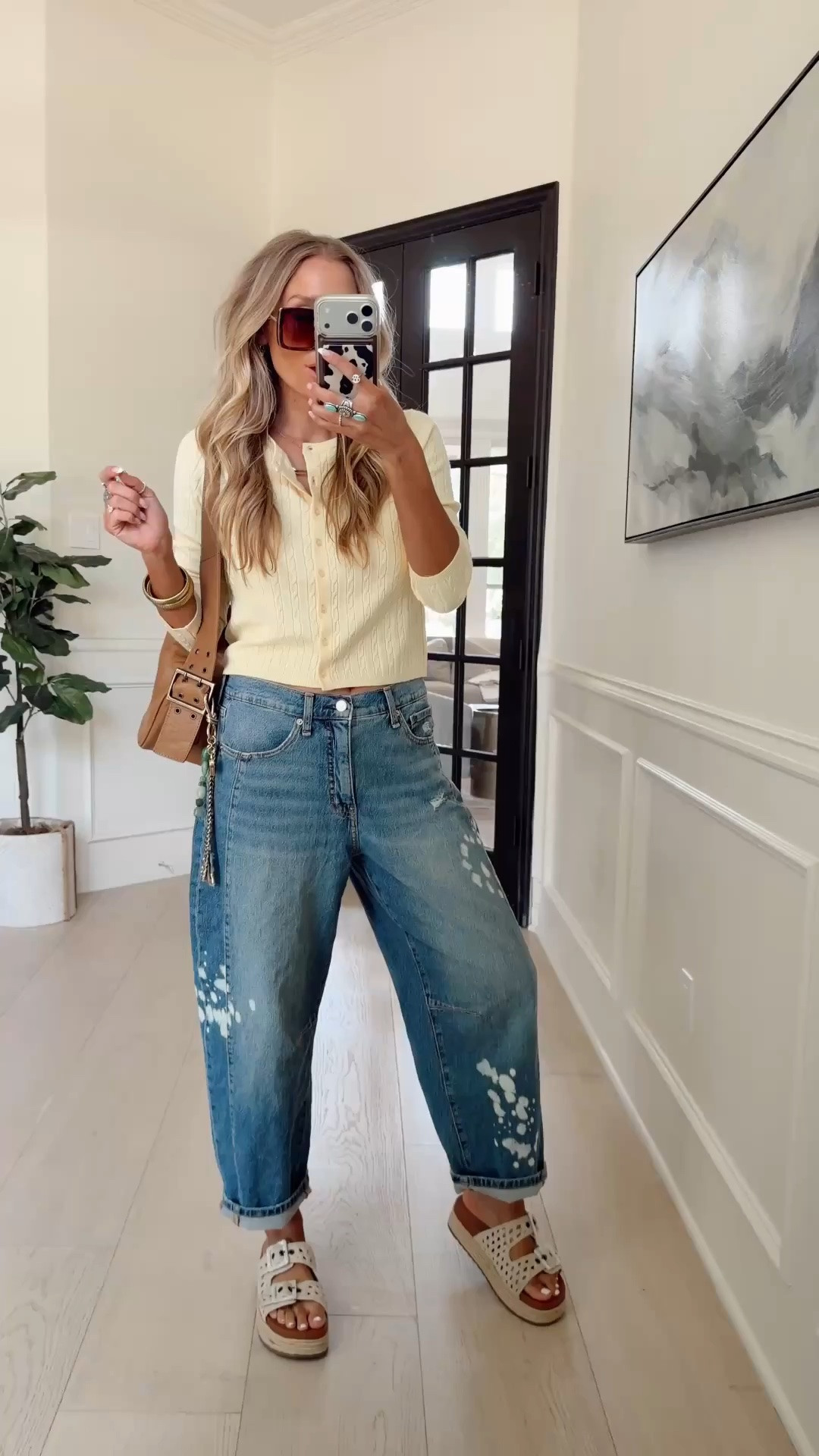 🤍Walmart WINNERS 🥇 that quite literally look name brand! The cable knit cardi is such a big trend rn. These jeans have been a bestseller for multiple weeks in a row now!

I’m wearing my tts (small / 4) with the pants, I would size down if you’re in between sizes.

5’5” // 120 ish lbs

#LTKdayinmylife #LTKgrwm #LTKootd