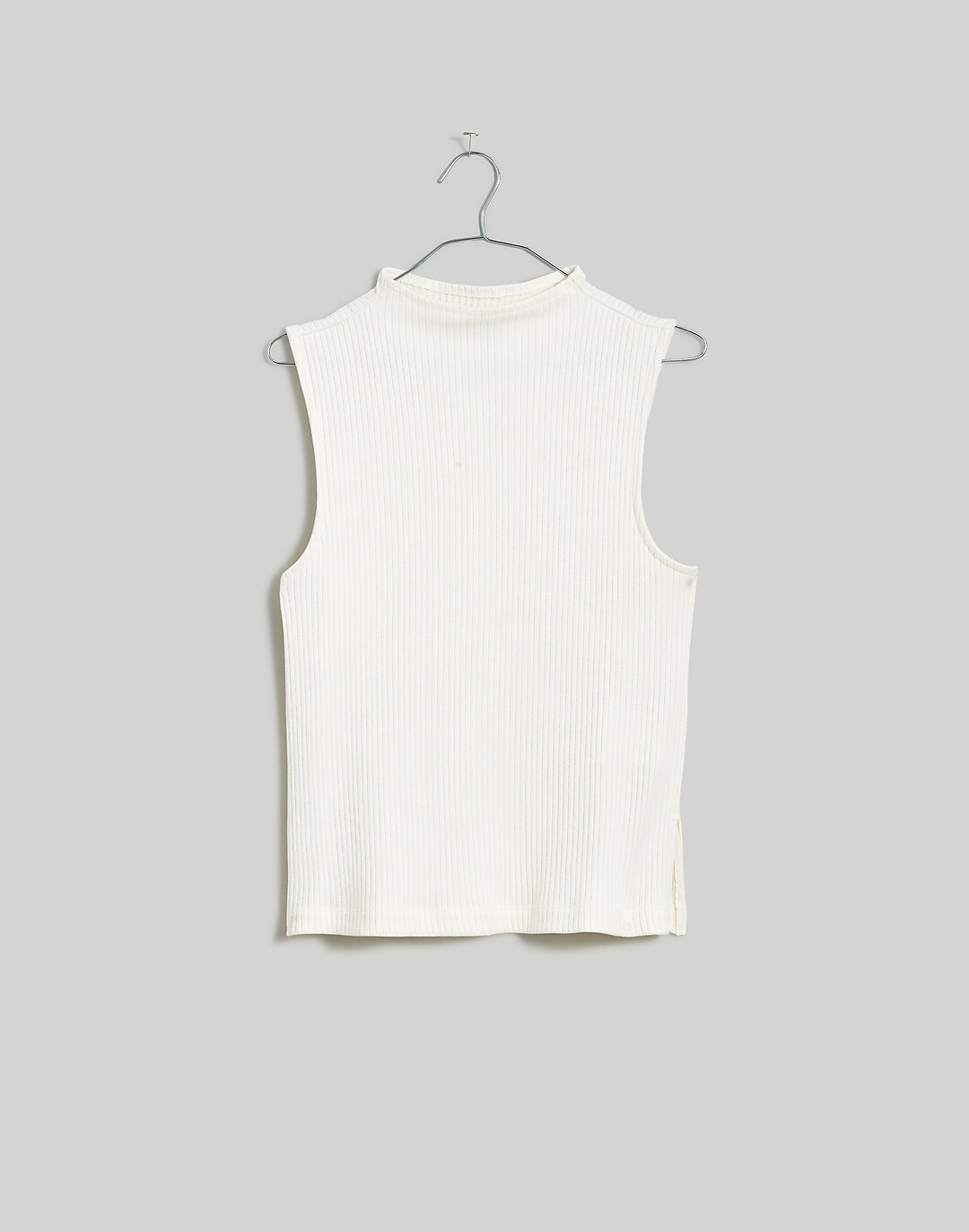 Side-Slit Mockneck Tank | Madewell