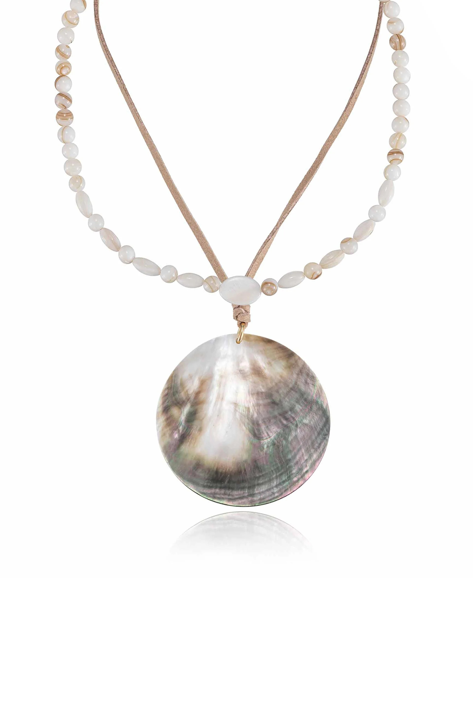 Opalescent Shell Necklace Set | Ettika