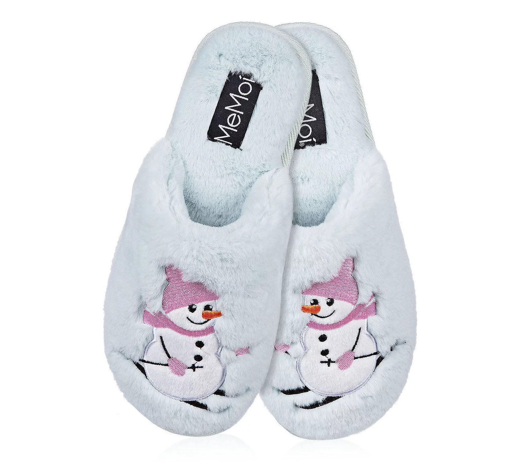 MeMoi Women's Plush Winter Friends Slippers | QVC
