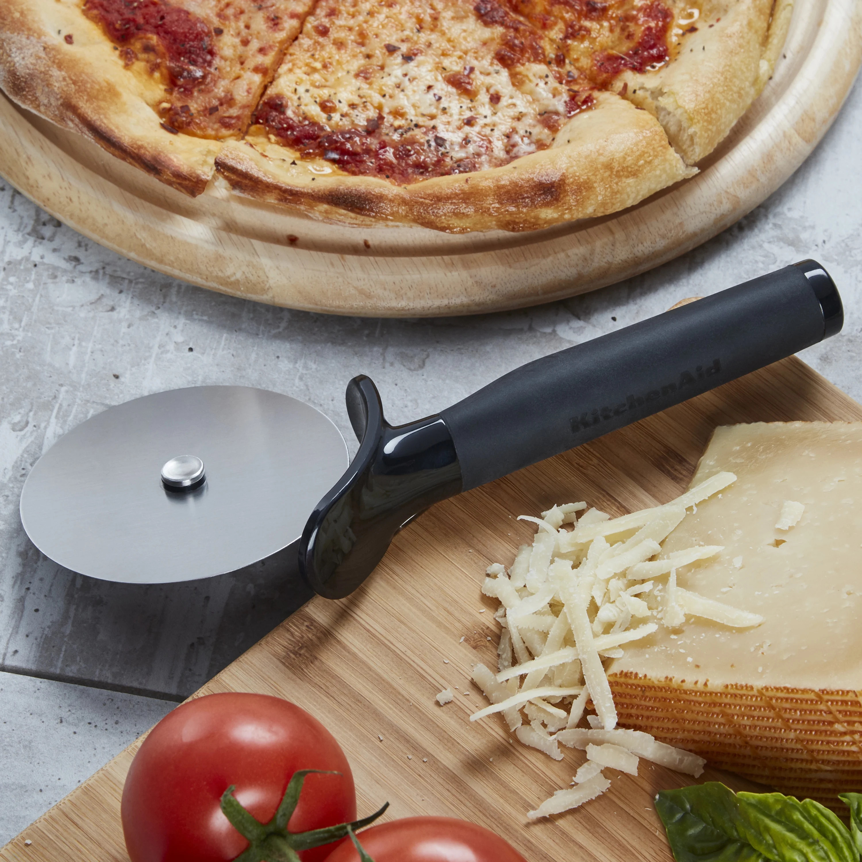 Kitchenaid Stainless Steel Pizza Wheel in Black, Dishwasher Safe | Walmart (US)