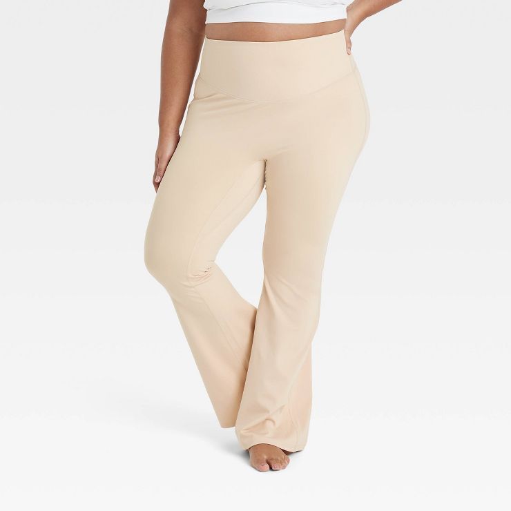 Women's Brushed Sculpt Ultra High-Rise Flare Leggings - All in Motion™ | Target