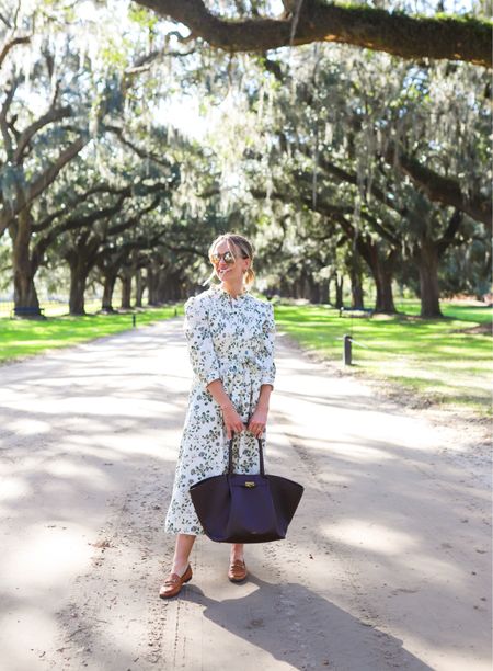 Floral midi dress with long sleeves — the perfect day dress for a fun trip! Wearing an XS in the Beau and Ro midi.

#LTKSeasonal #LTKtravel #LTKstyletip
