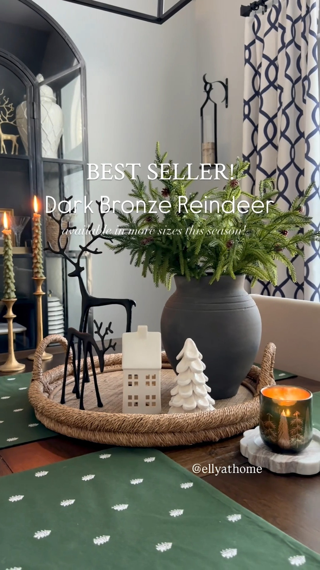 Best selling reindeer available in more sizes this season! Mine are small & medium. Shop in brass also. Greenery, vase, Christmas, holiday home decor. Pottery Barn, Target, Amazon, Anthropologie.  

#LTKFindsUnder50 #LTKHome #LTKHoliday
