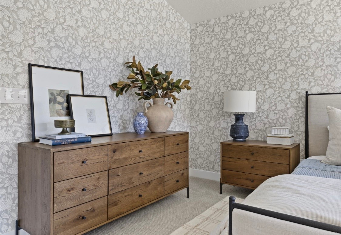 ✨ Bedroom styling details ✨ Neutral textures, layered wood tones, and simple décor pieces make this space feel cozy yet elevated. Linking this dresser, nightstand, lamps, and a few similar vases + artwork finds so you can recreate the look in your own home 🪞🌿

#LTKFamily #LTKHome #LTKStyleTip