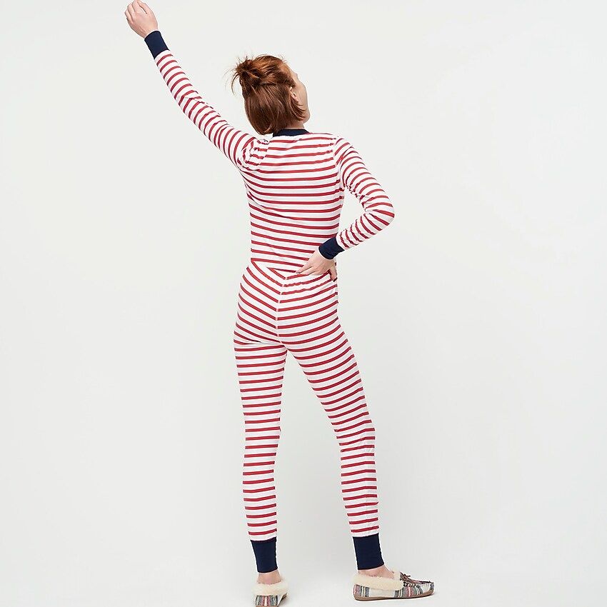 Striped union suit in dreamy cotton | J.Crew US