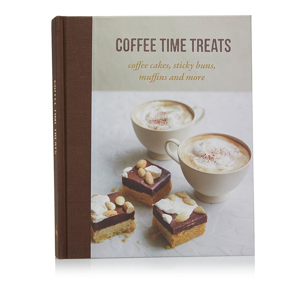 Cookbooks Coffee Time Treats Cookbook | HSN