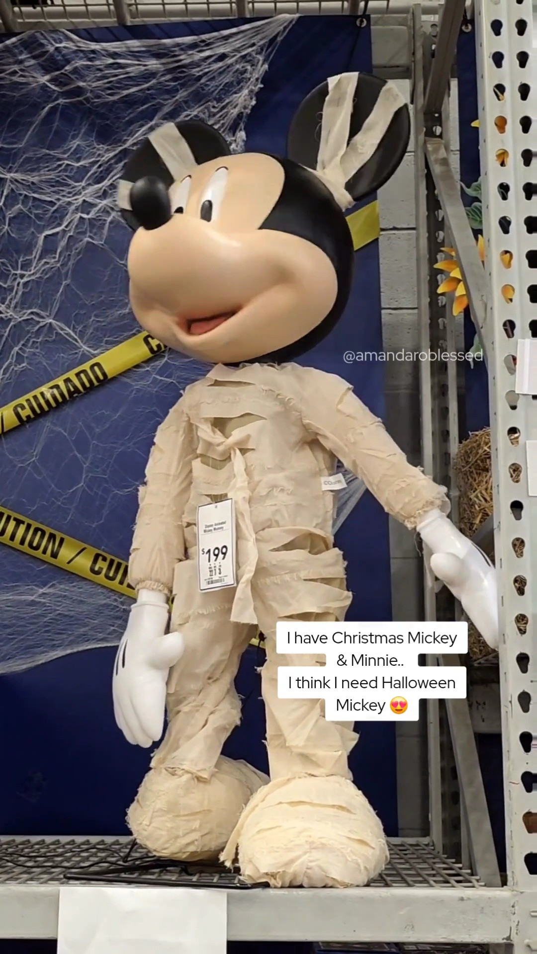 Shop this Halloween Mickey Mouse Animatronic - stoppp I LOVE him 🥹 I have the Mickey & Minnie Christmas animatronic and I've mentioned before they are one of my FAVORITE purchases.. He's just sooo cute and fun, how can you not love him? 😍 Remember get a price drop notification if you heart a post/save a product 😉 

✨️ P.S. if you follow, like, share, save, or shop my post (either here or @disneyloveland).. thank you sooo much, I appreciate you! As always thanks sooo much for being here & shopping with me 🥹

| Disney store, DisneyStyle, Disney Home, Halloween Mickey Mouse, Mickey Mouse Halloween animatronic, Lowes, lowes halloween decorations, lowes halloween, Halloween, halloween 2025, halloween decor, fall, fall decor, fall outfits, fall style, fall decor 2025, fall dresses, fall date, fall 2025, fall amazon, amazon fall, amazon fall fashion, fall boots, fall wedding, fall bags, fall clothes, fall capsule, fall coats, early fall, fall front porch, fall fashion 2025, fall home, fall home decor, fall garland, fall wedding guest, fall wedding guest dress, fall inspo, fall kitchen decor, fall looks, fall living room, fall porch, fall sweaters, fall trends, fall wreath, disneyloveland, halloween porch, halloween decor, amazon halloween, pottery barn halloween, anthropologie halloween, halloween cups, halloween decorations, halloween disney, halloween garland, halloween outdoor decor, stripes uk, stripe deutschland, stripe australia, disney halloween outfits, halloween front porch, target halloween, walmart halloween, wedding guest dress, autumn fashion, autumn fashion trends, fall aesthetic, pumpkin patch, pumpkin, wedding guest | #LTKGiftGuide #LTKxMadewell #LTKCon 

#LTKHalloween #LTKSaleAlert #LTKParties #LTKHome #LTKBump #LTKOver40 #LTKBaby #LTKBeauty #LTKKids #LTKStyleTip #LTKSeasonal #LTKFindsUnder100 #LTKFindsUnder50 #LTKItBag #LTKPlusSize #LTKU #LTKPets #LTKWedding #LTKPetite #LTKWorkwear #LTKActive #LTKMidsize #LTKSwim #LTKTravel #LTKShoeCrush #LTKMens #LTKFamily