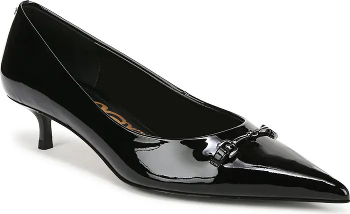 Kaya Pointed Toe Kitten Heel Pump (Women) | Nordstrom