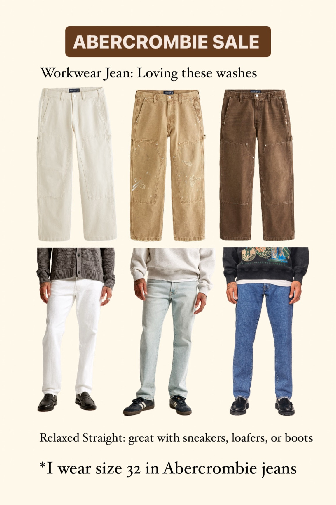 Currently 40% off when you stack DENIMAF promo at checkout. Here are some of my favorite selects. 

Great wash options on all.

#LTKMostLoved #LTKsalealert #LTKmens