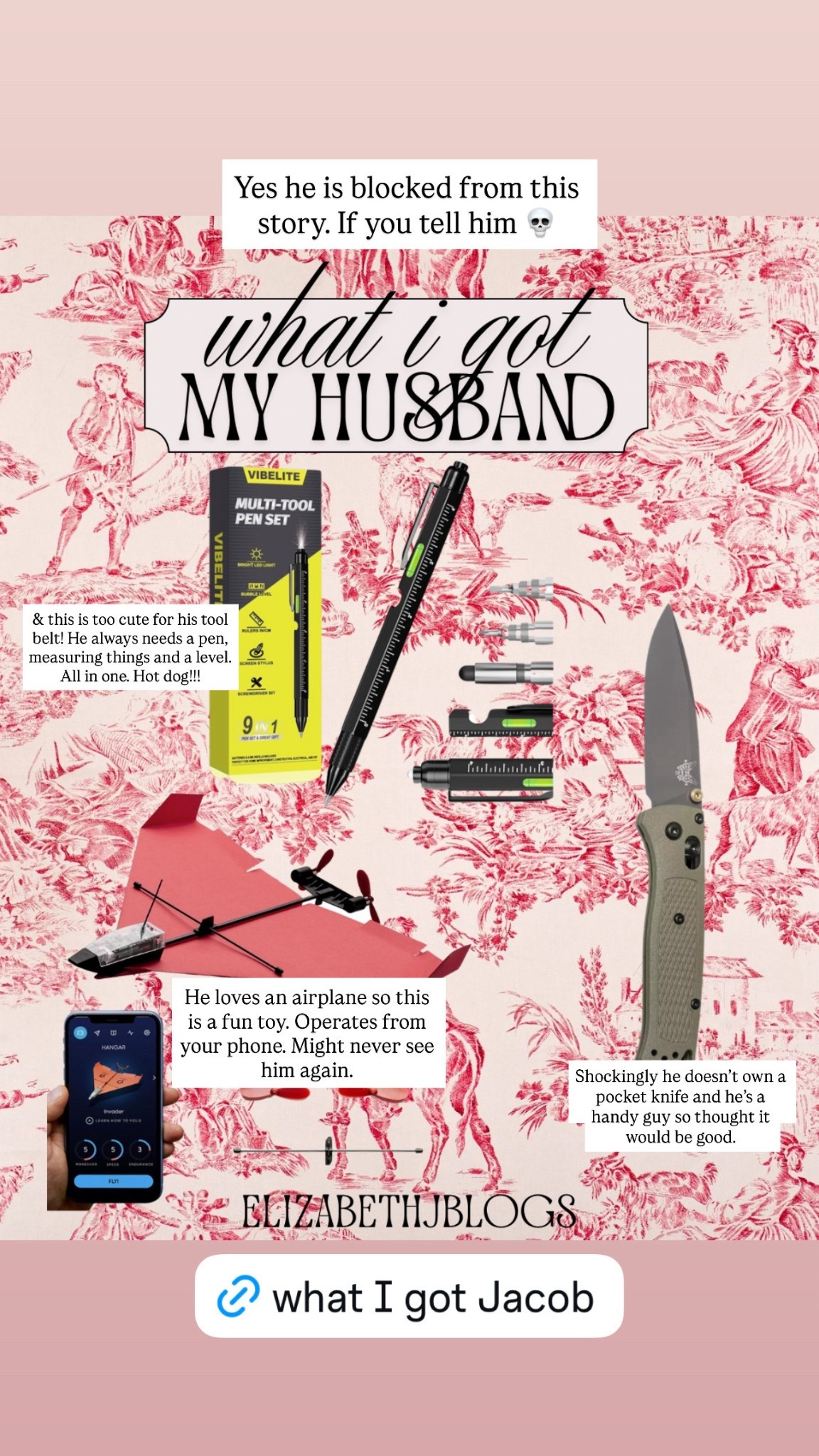 Gifts for him. Husband Christmas gift guide 