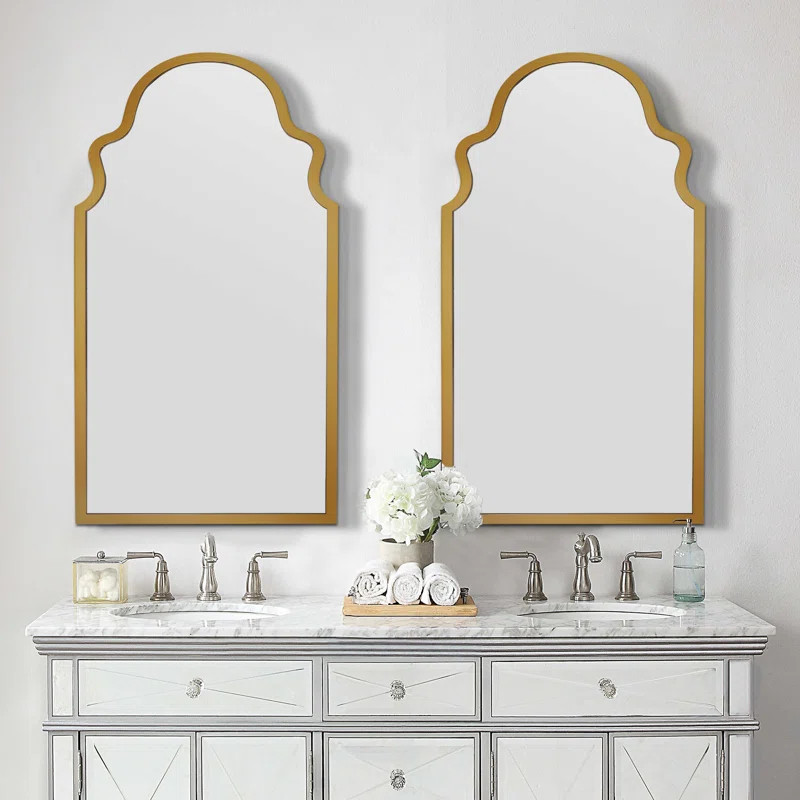 Arch Metal Wall Mirror | Wayfair North America