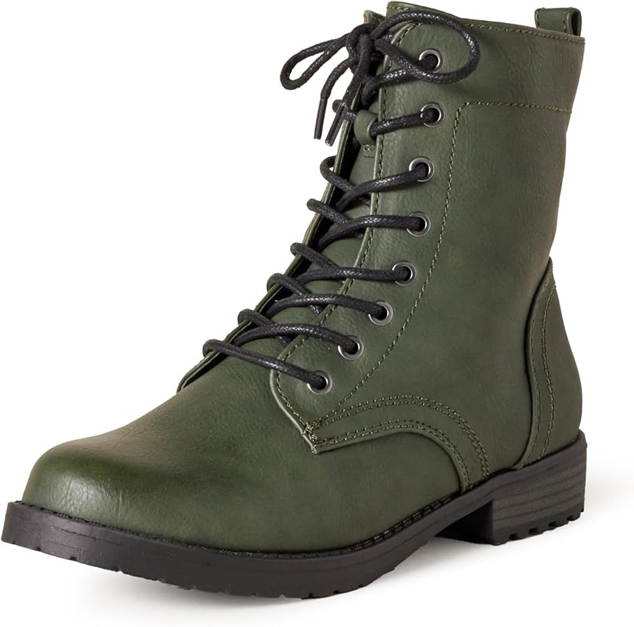 Amazon Essentials Women's Lace-Up Combat Boot | Amazon (US)