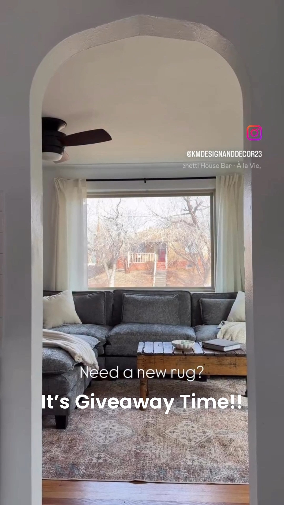 It’s Giveaway time!! We’re so excited to gift one of you a beautiful 5’ x 7’ rug from Genimo Rugs 🤍
Ready to refresh your space?
Here’s how to enter:
1️⃣ Head over to Instagram & 
Follow @genimorugus & @kmdesignanddecor23
2️⃣ Tag your friends (more tags = more chances!)
3️⃣ Like this post

Browse your favorite rugs here:
🔗 https://genimorugs.com/?ref=KMDESIGNANDDECOR

Use code VIPKM for a special discount ✨
—
Giveaway Details:
One winner will be randomly selected on 3/27/2026.
No purchase necessary. Open to U.S. residents (50 states + D.C.), 18+.
Winner will be contacted via DM from @genimorugus and must respond within 48 hours or a new winner will be chosen.
Giveaway runs 3/13/2026 – 3/26/2026.

Good luck 🤍 Can’t wait to see which one you choose!

#needanewrug #giftaway #homedecor #cozyhome #beautifulrugs 

Giveaway is in no way associated with instagram.

#LTKmomlife #LTKSpringSale #LTKHome