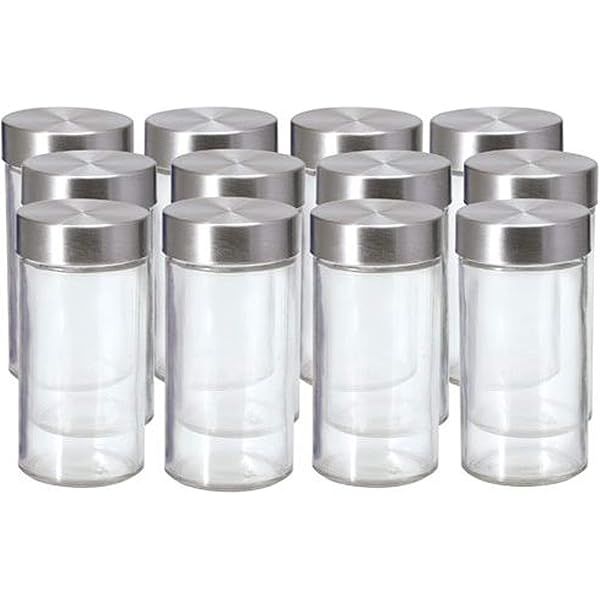 Spice Jars, 20 Pcs Glass Spice Jars with Label, Spices Container Set, Spice Jars Glass Empty 4 oz, R | Amazon (US)