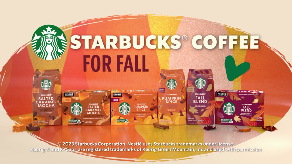 Starbucks Fall Blend K-Cup Coffee Pods, Medium Roast, 100% Arabica, 1 Box (22 Pods) - Walmart.com | Walmart (US)